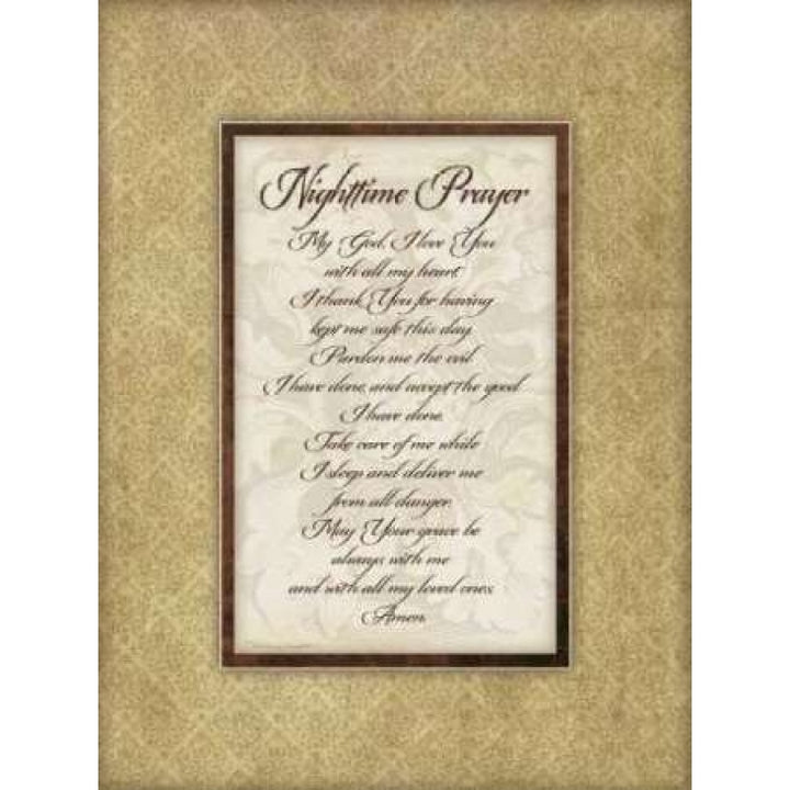 Nighttime Prayer Poster Print by Stephanie Marrott-VARPDXSM7970 Image 2