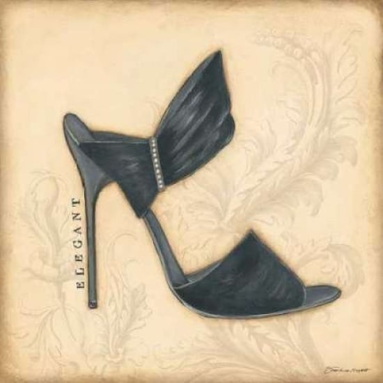 Elegant Black Heel Poster Print by Stephanie Marrott-VARPDXSM8264 Image 1