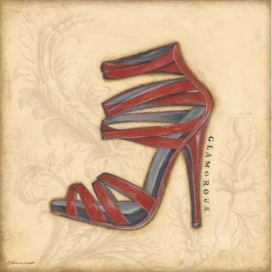 Glamorous Red Heel Poster Print by Stephanie Marrott-VARPDXSM8266 Image 1