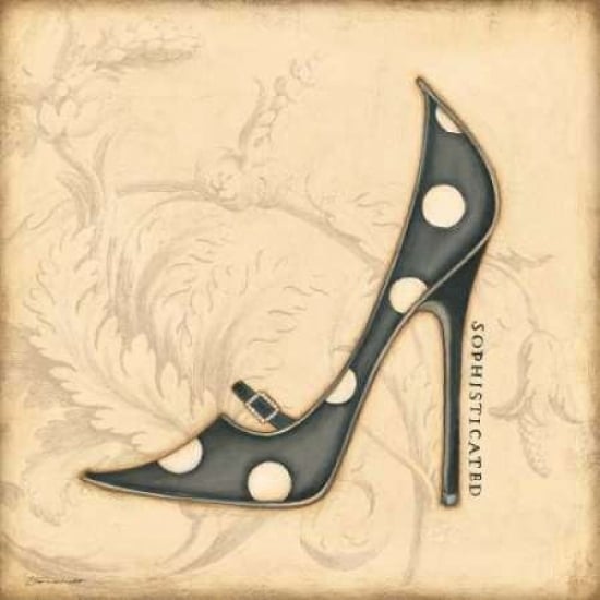 Sophisticated Black Heel Poster Print by Stephanie Marrott-VARPDXSM8265 Image 1