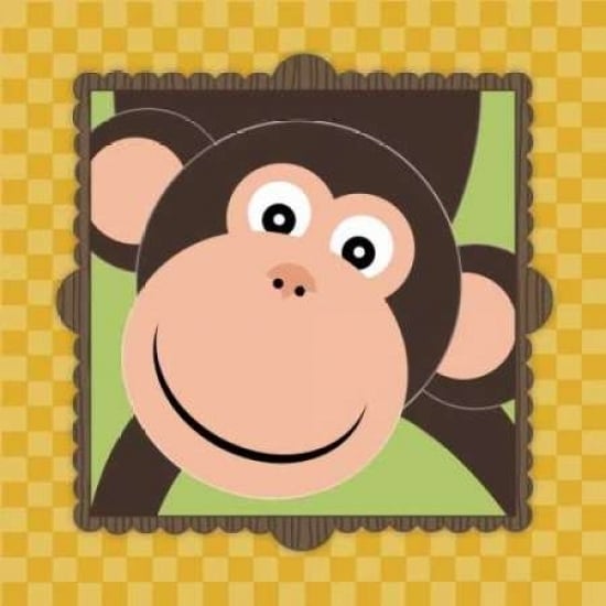 Monkey Face I Poster Print by Stephanie Marrott-VARPDXSM8583 Image 2