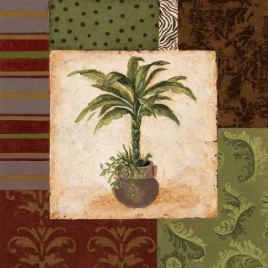 Potted Palm II Poster Print by Pamela Smith-VARPDXSMI043 Image 1