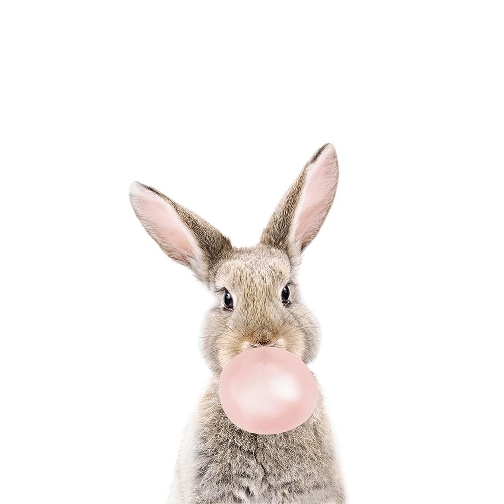 Bubble gum bunny Poster Print - and Seb Sisi-VARPDXSS0074 Image 1