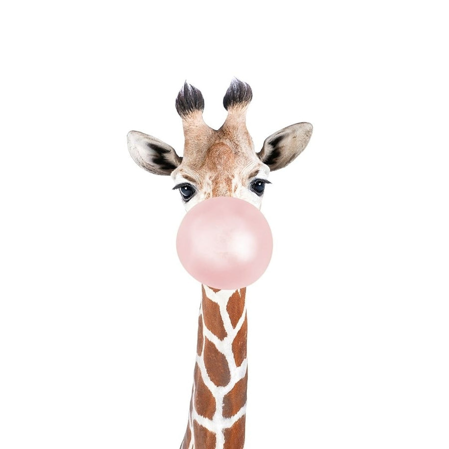 Bubble gum giraffe Poster Print - and Seb Sisi-VARPDXSS0079 Image 1