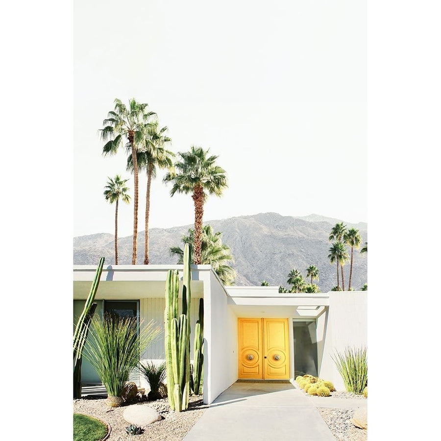 Palm Springs Yellow Door Poster Print - and Seb Sisi-VARPDXSS0234 Image 1