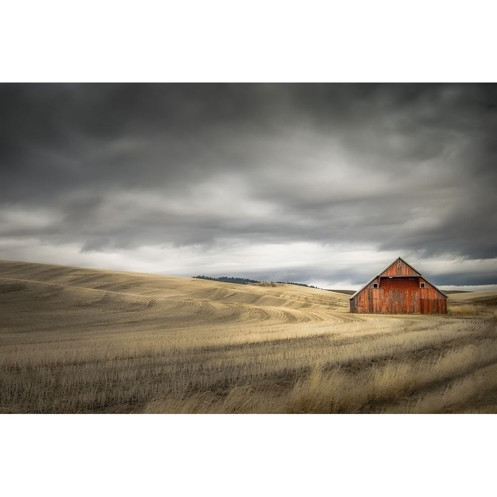 Old Barn in the Winter Field by Don Schwartz-VARPDXSS072A Image 1