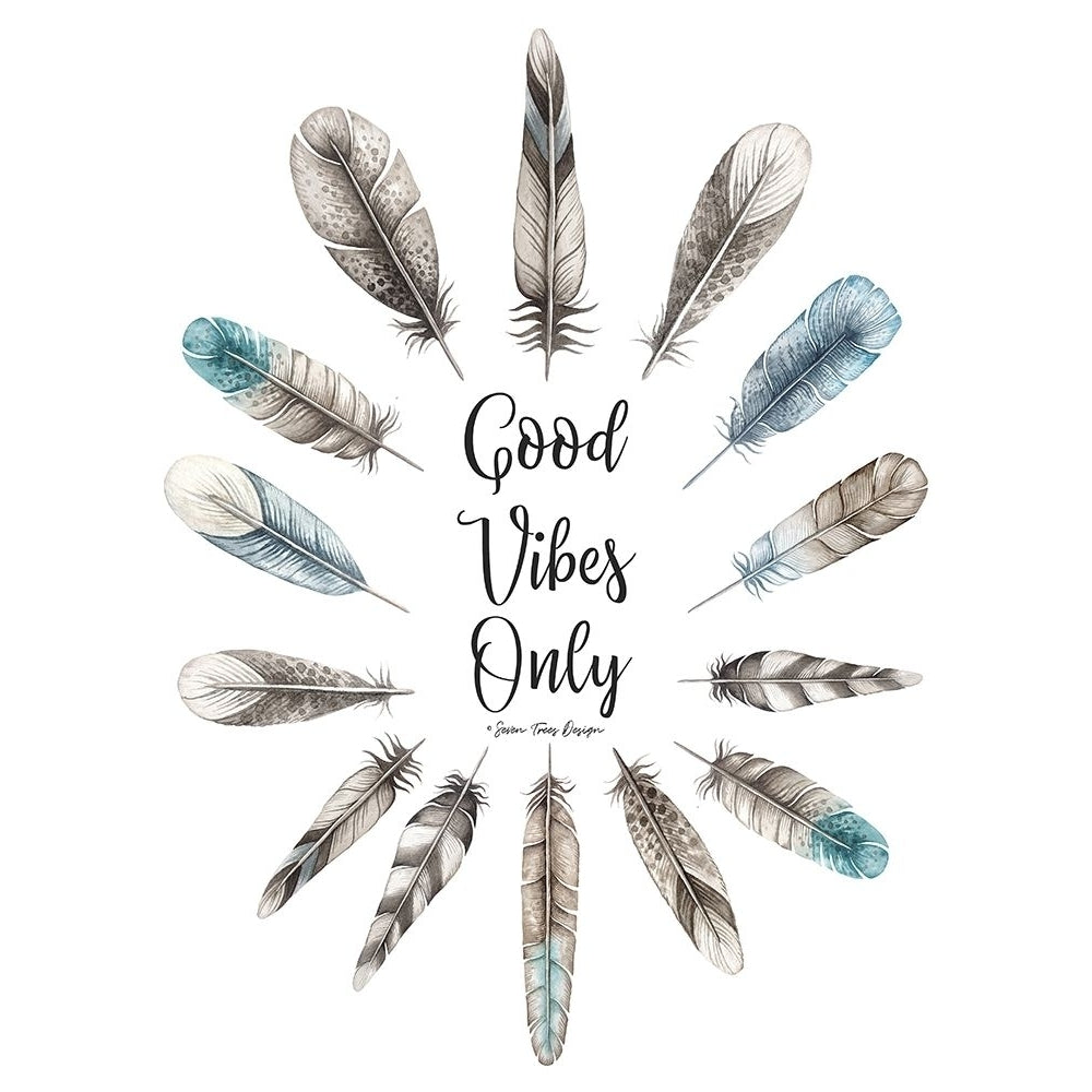 Good Vibes Only Poster Print by Seven Trees Design Seven Trees Design-VARPDXST440 Image 1