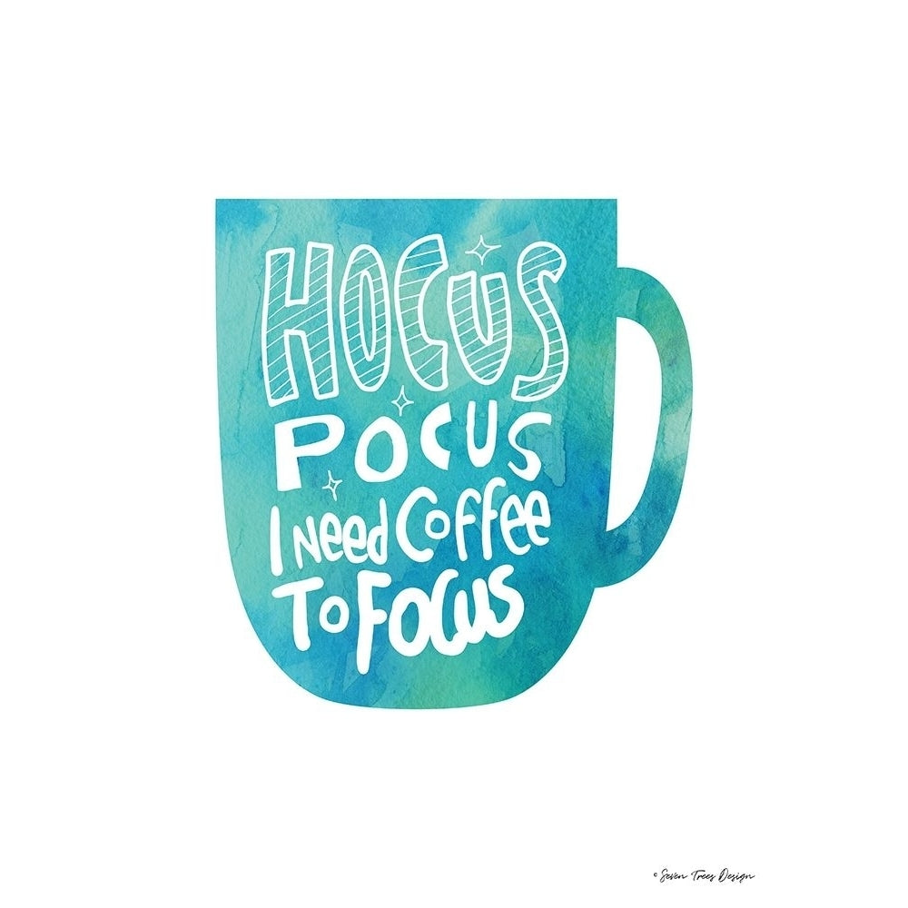 Hocus Pocus I Need Coffee Poster Print by Seven Trees Design Seven Trees Design-VARPDXST569 Image 1