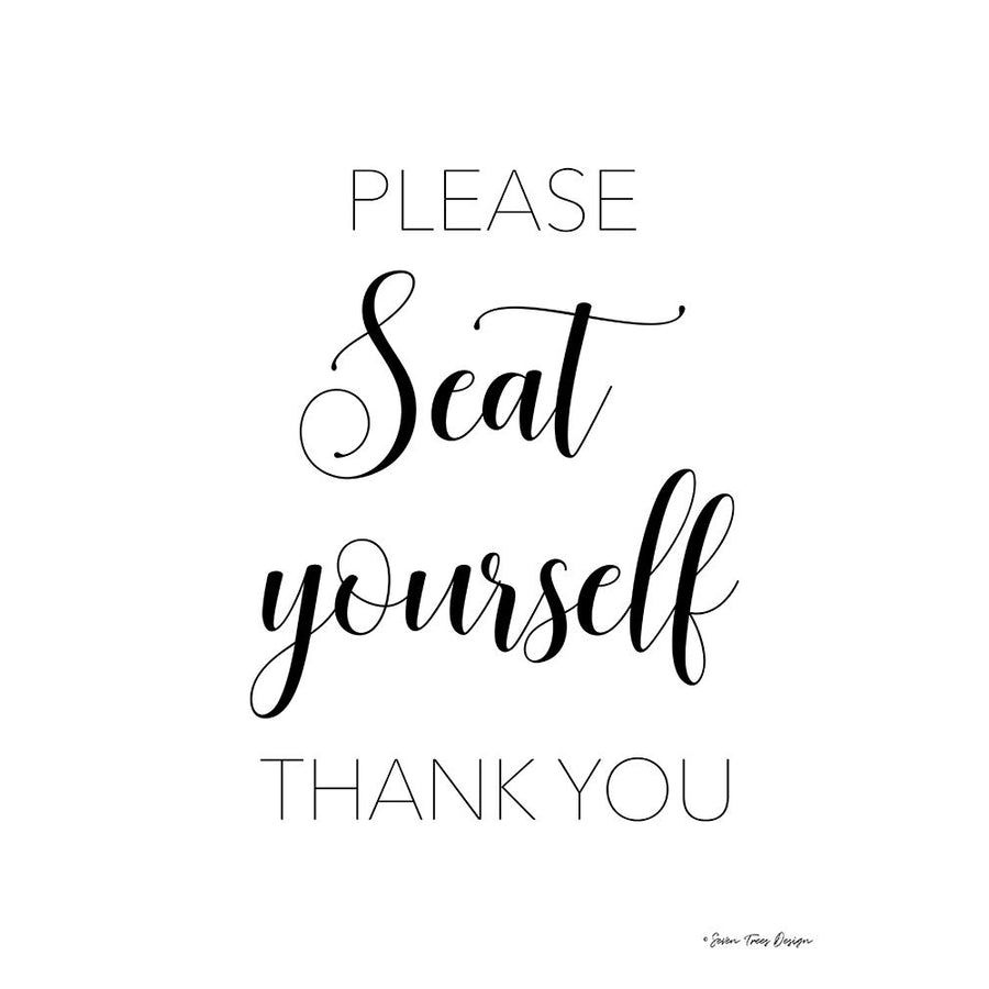 Please Seat Yourself Poster Print by Seven Trees Design Seven Trees Design-VARPDXST578 Image 1