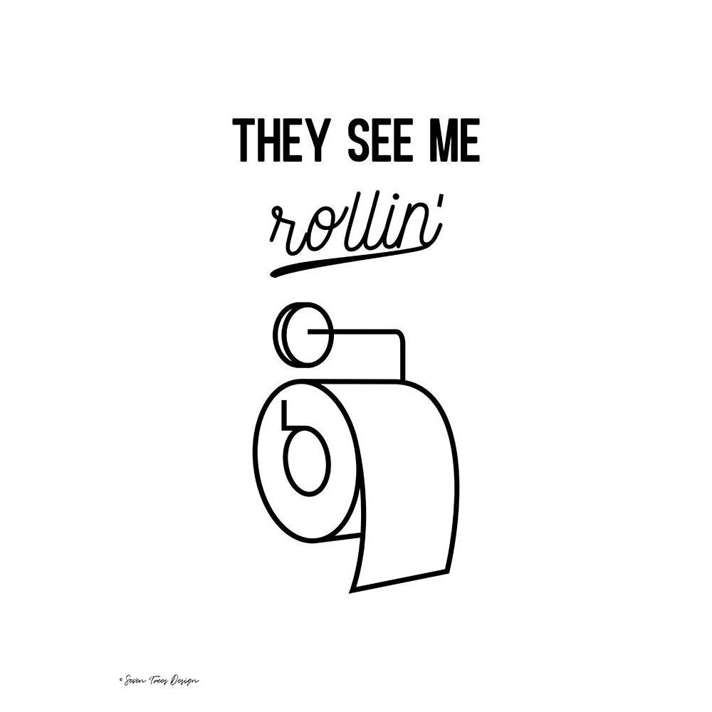 They See Me Rollin Poster Print by Seven Trees Design Seven Trees Design-VARPDXST581 Image 1