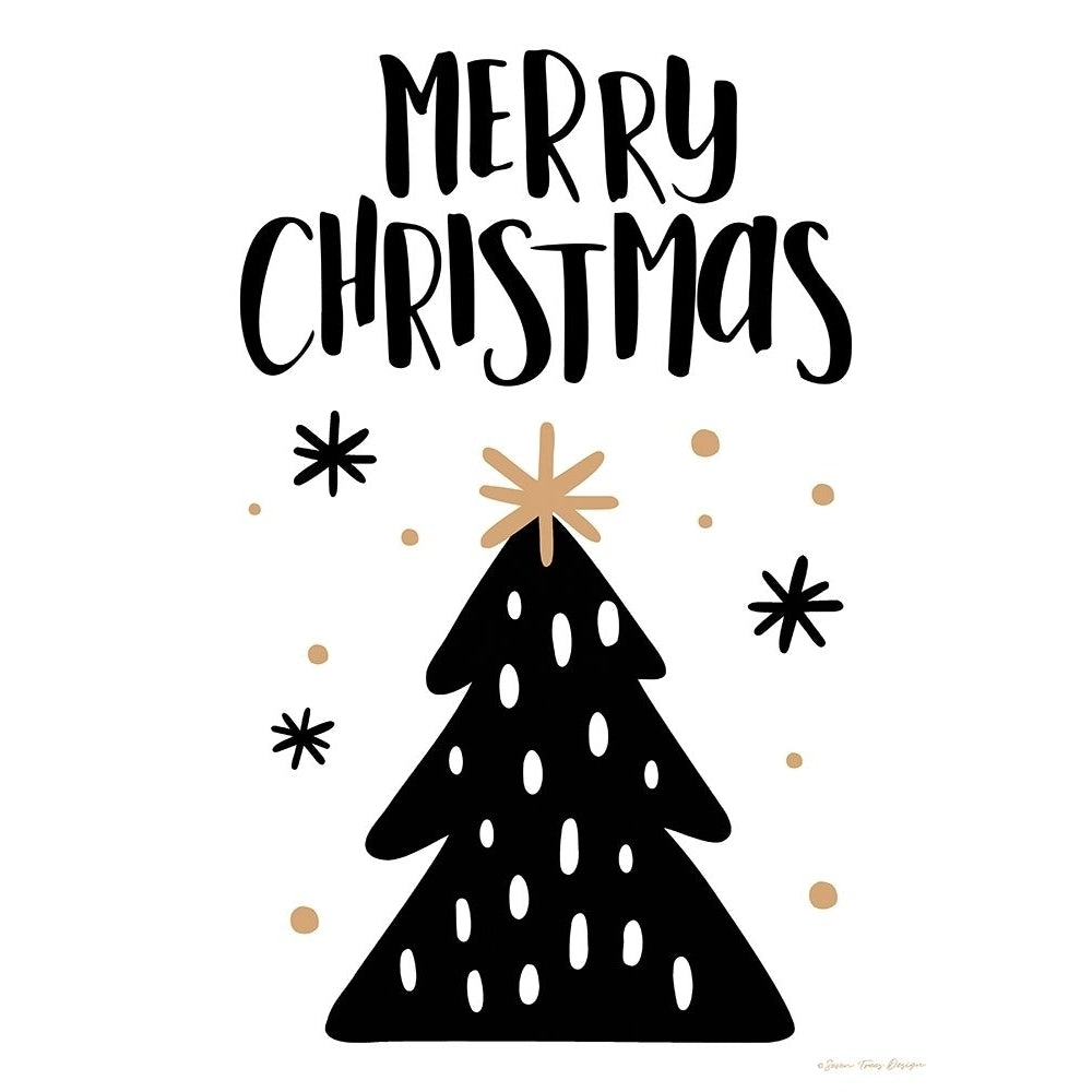 Merry Christmas Tree Poster Print by Seven Trees Design Seven Trees Design-VARPDXST604 Image 1