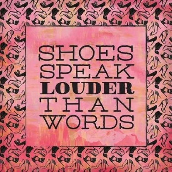 Shoes Speak Poster Print by Ashley Sta Teresa-VARPDXSTA152 Image 2