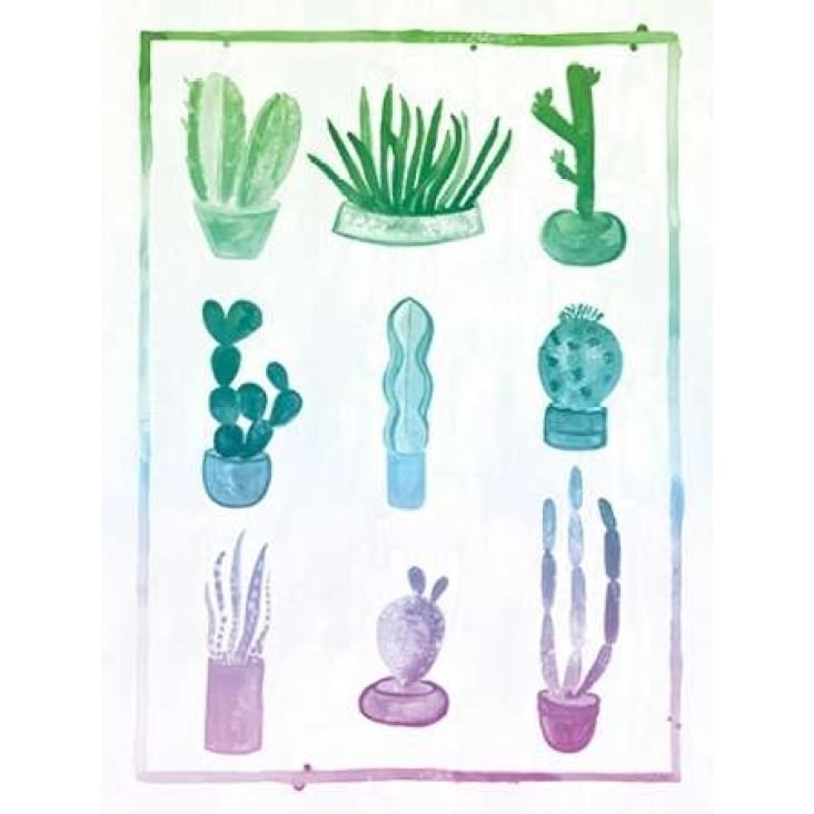 Ombre Cactus Poster Print by Ashley Sta Teresa-VARPDXSTA167 Image 2