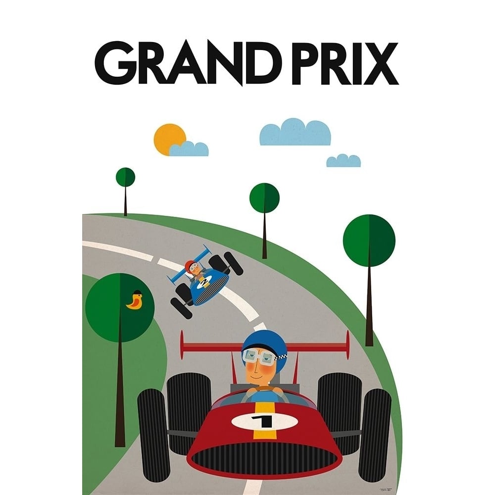 Grand Prix Poster Print by Tomas Design-VARPDXT620D Image 1