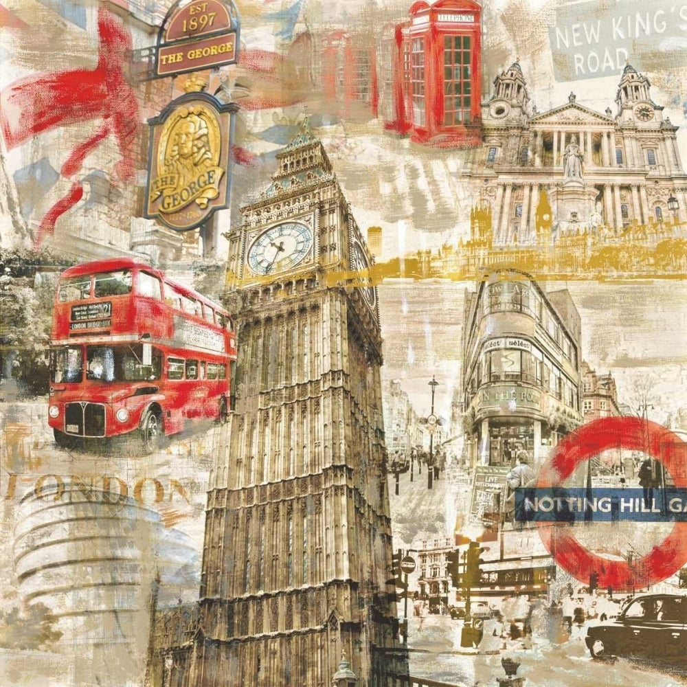 In London Poster Print by Tyler Burke-VARPDXTB6141 Image 1