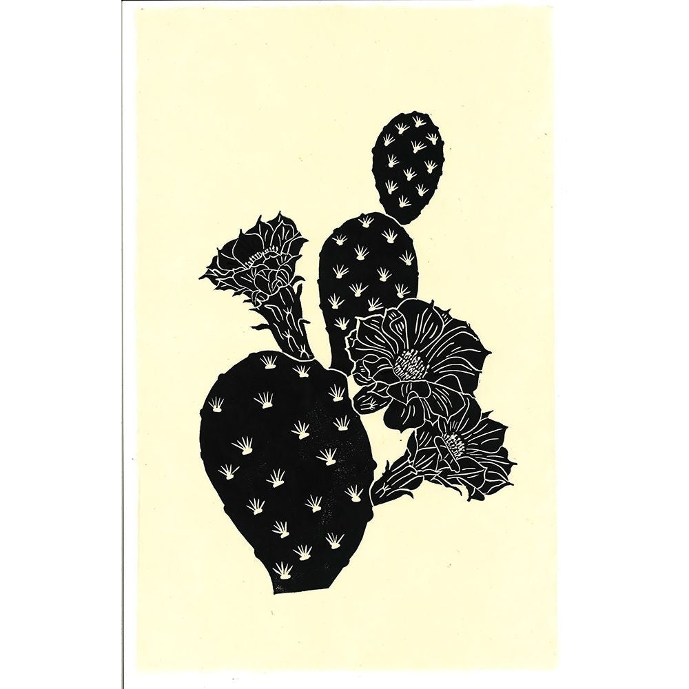 Cactus 3BW Poster Print by Tina Carlson-VARPDXTCRC195C Image 1