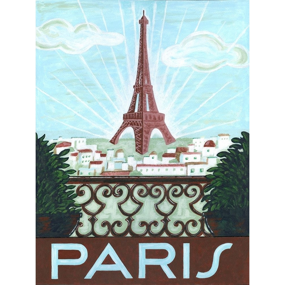 Paris View Poster Print by Thom Reaves-VARPDXTERC002B Image 1