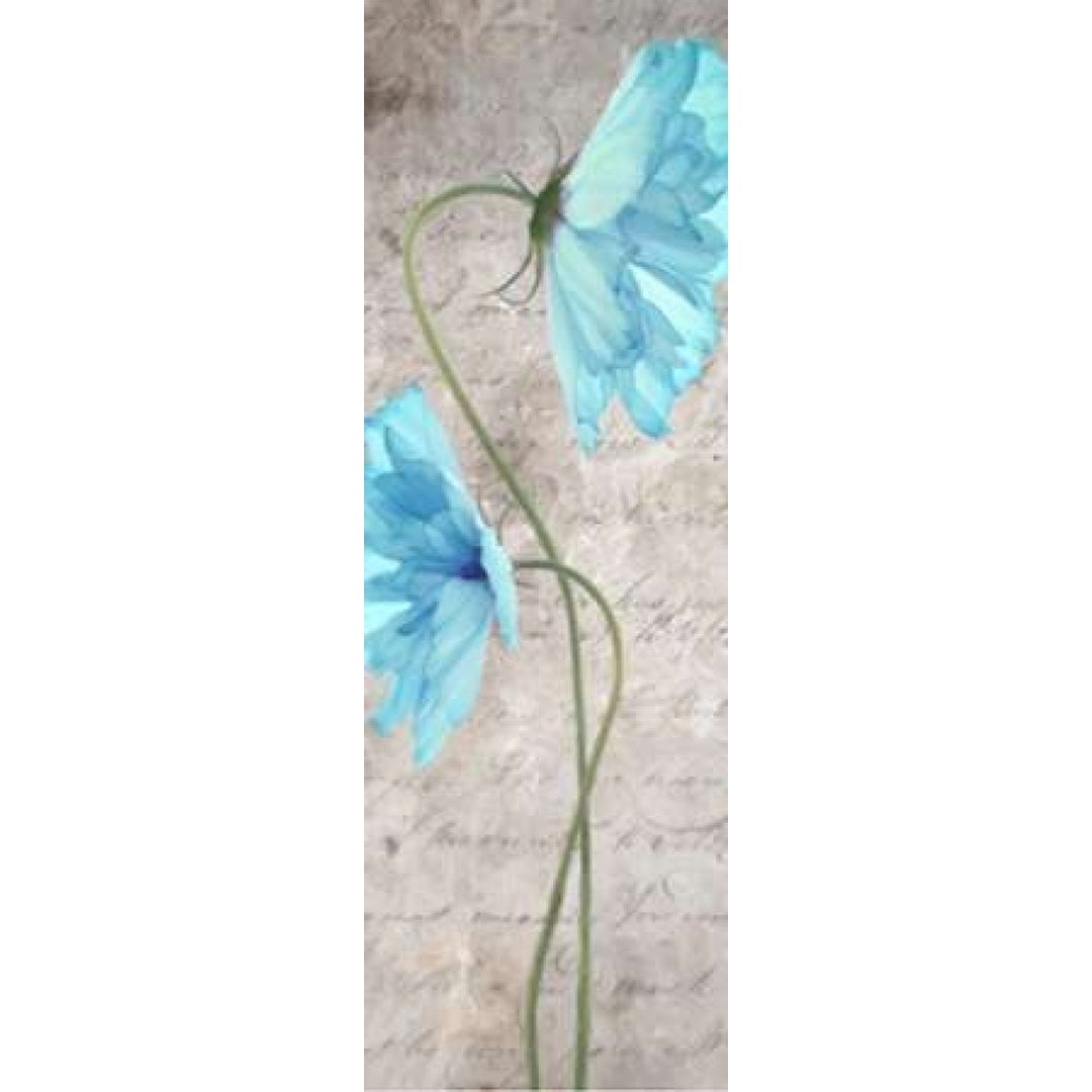 Blue Floral Panel B1 Poster Print by Taylor Greene-VARPDXTGPL024B1 Image 2