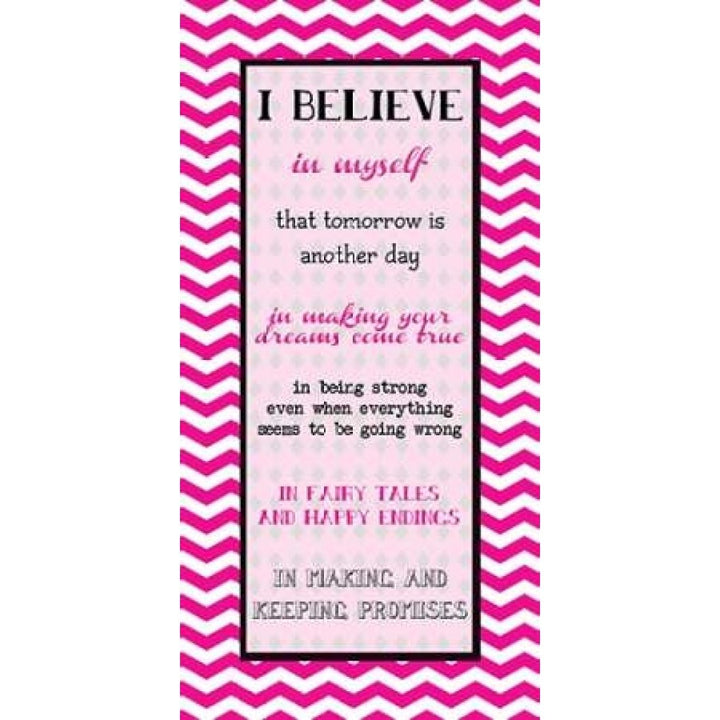 I BELIEVE IN MYSELF Poster Print by Taylor Greene-VARPDXTGPL076B Image 2