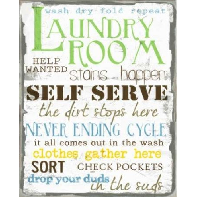 LAUNDRY ROOM Poster Print by Taylor Greene-VARPDXTGRC077C Image 2