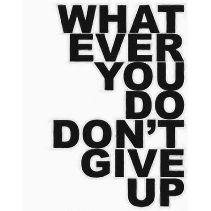 DONT GIVE UP Poster Print by Taylor Greene-VARPDXTGRC071C Image 2