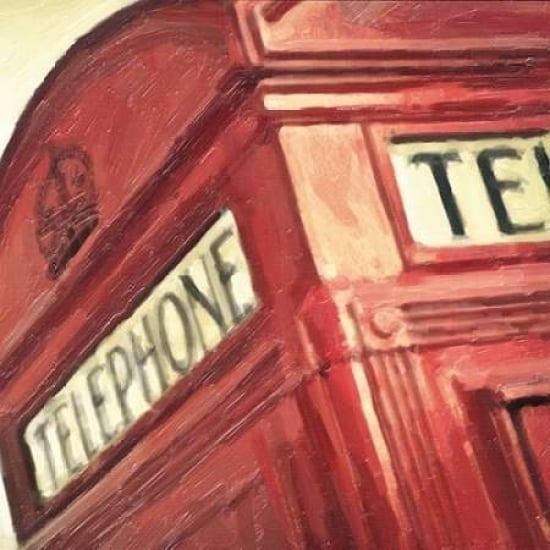 Travel 9 PHONE BOOTH Poster Print by Taylor Greene-VARPDXTGSQ064H Image 2