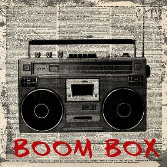 BOOM BOX Poster Print by Taylor Greene-VARPDXTGSQ107C Image 1