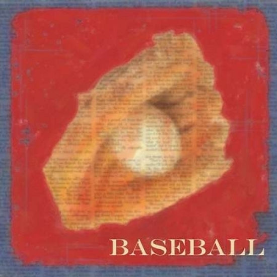 Baseball Poster Print by Taylor Greene-VARPDXTGSQ098A Image 1