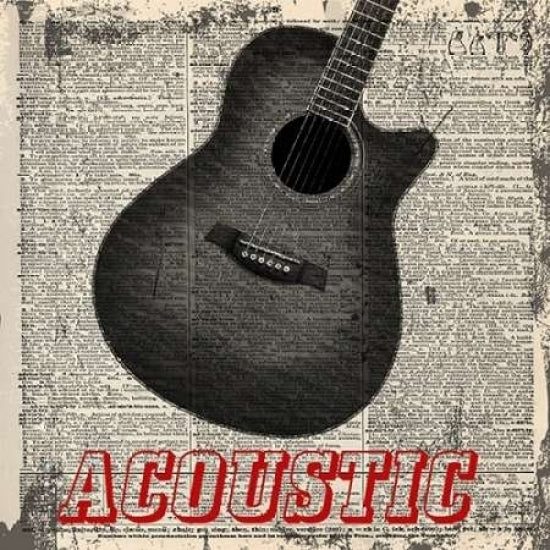 ACOUSTIC Poster Print by Taylor Greene-VARPDXTGSQ107A Image 1