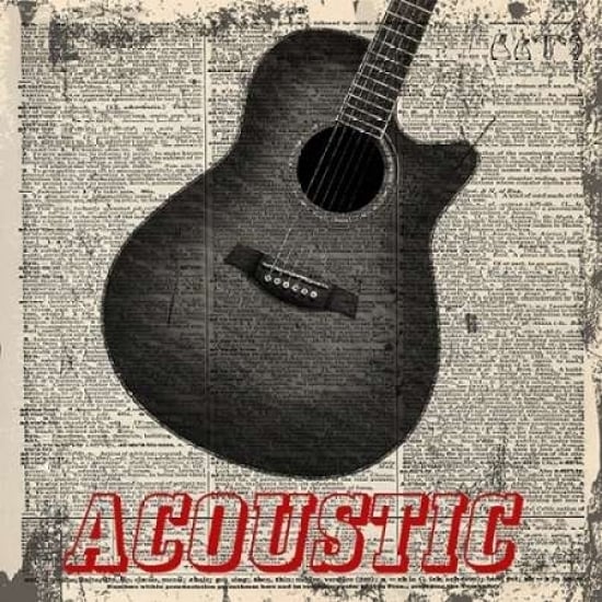 ACOUSTIC Poster Print by Taylor Greene-VARPDXTGSQ107A Image 1