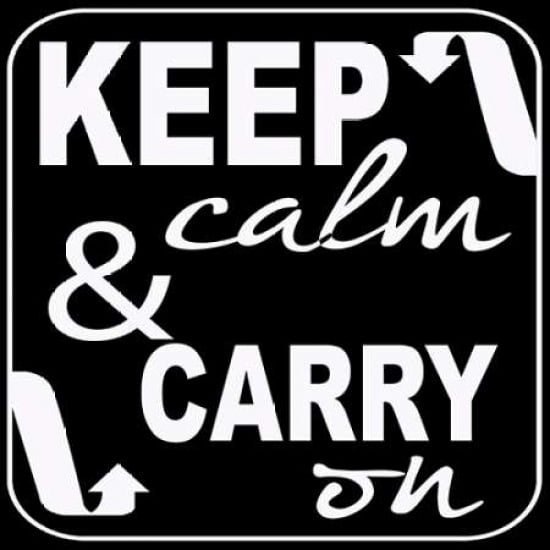 Keep Calm Poster Print by Taylor Greene-VARPDXTGSQ148C Image 1