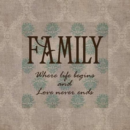 FAMILY Poster Print by Taylor Greene-VARPDXTGSQ180B Image 1