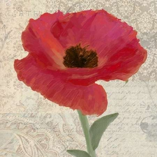 RED POPPY II Poster Print by Taylor Greene-VARPDXTGSQ266B Image 2