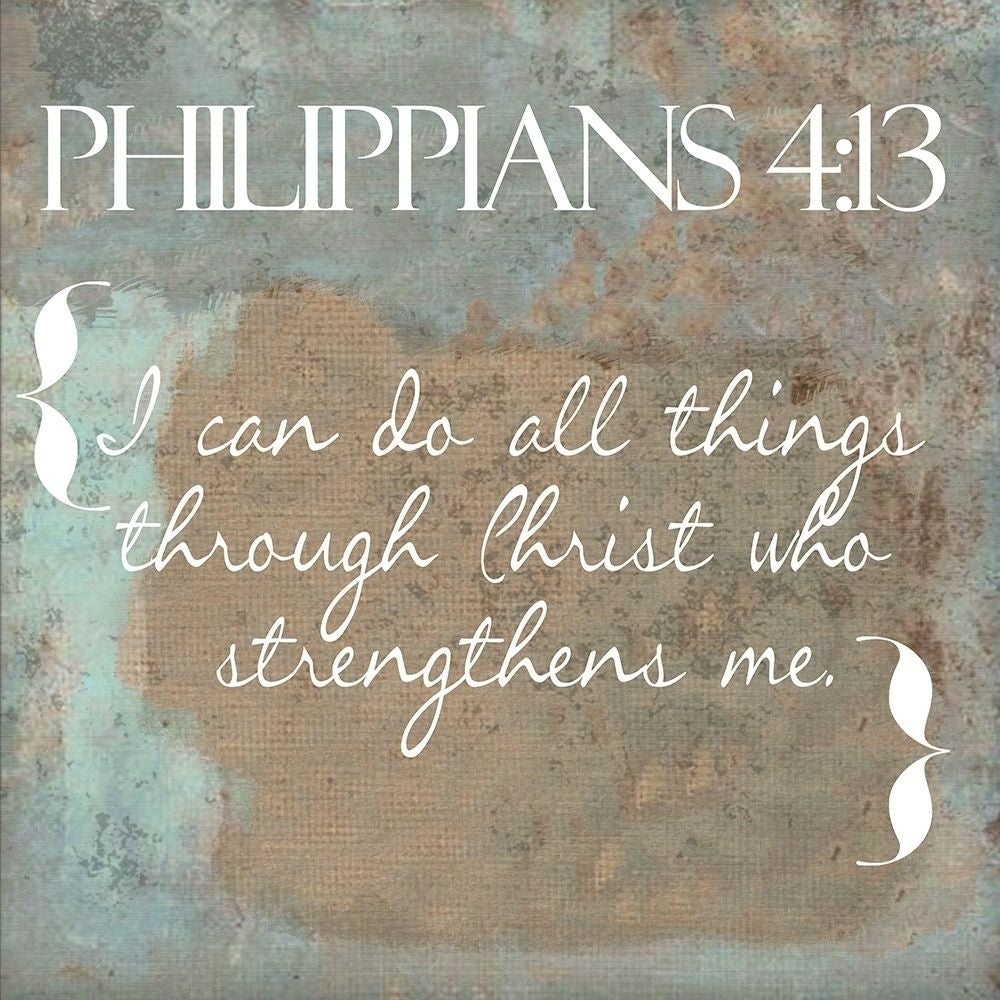 Philippians 4-13 Poster Print by Taylor Greene-VARPDXTGSQ387F1 Image 2