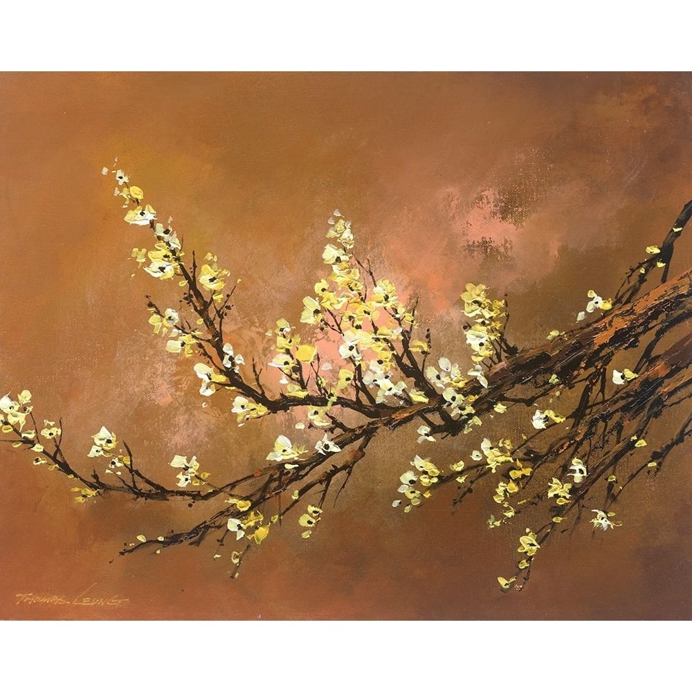 Yellow Plum Blossom 2 Poster Print - Thomas Leung-VARPDXTHOLEU275283 Image 1