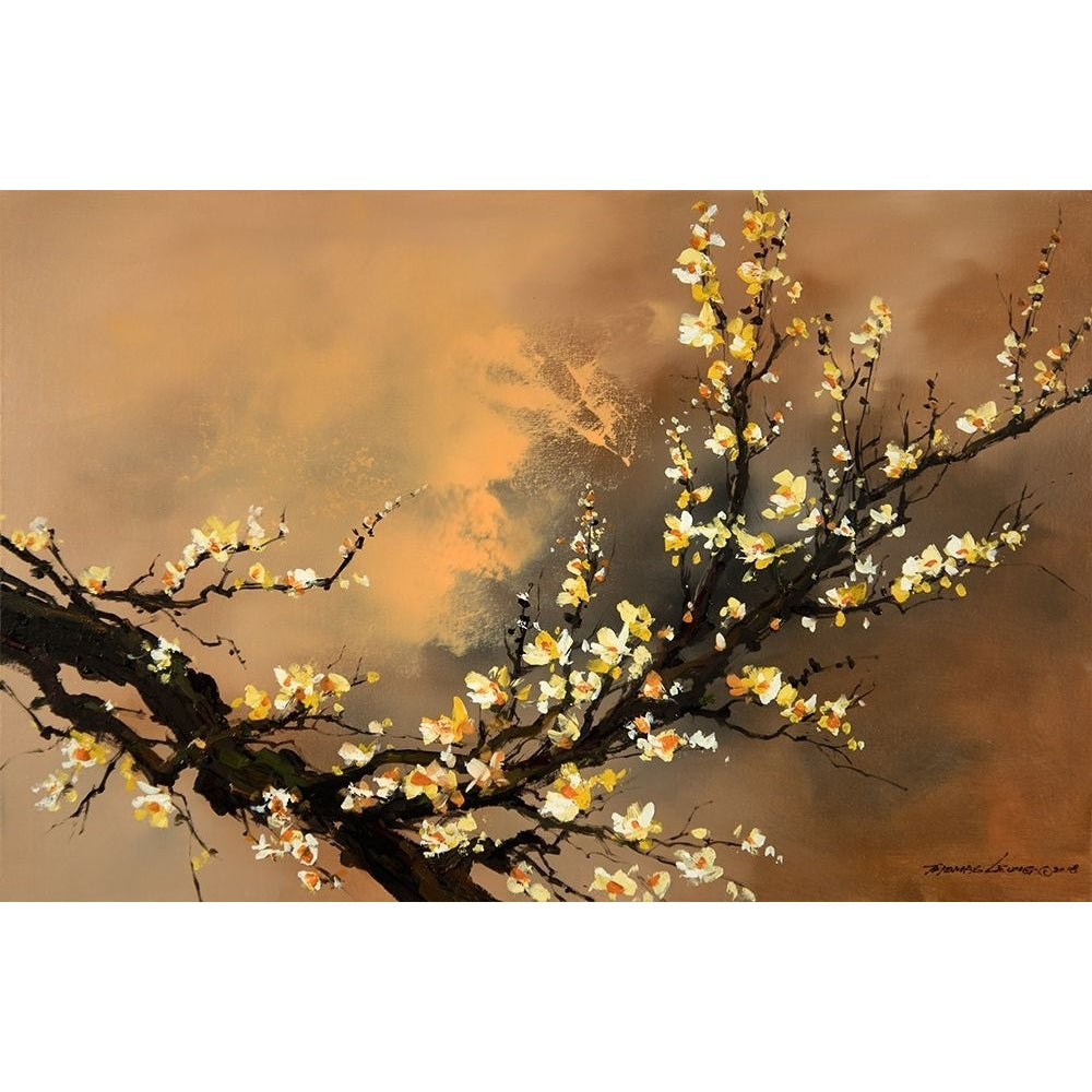 Yellow Plum Blossom Poster Print - Thomas Leung-VARPDXTHOLEU275356 Image 1