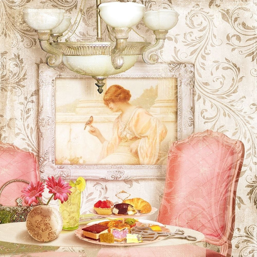 Hotel Regina Paris Tea Room Poster Print - Tina Lavoie-VARPDXTINLAV115051 Image 1