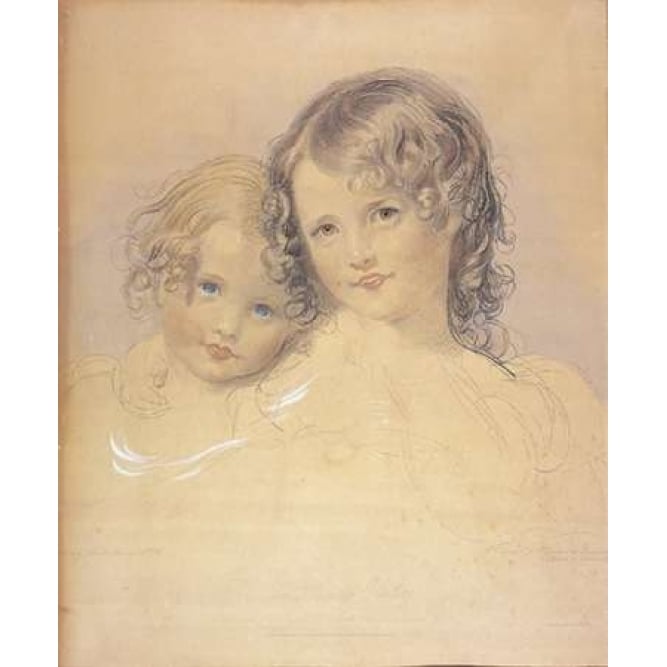 The Lovely Sisters Poster Print by Thomas Lawrence-VARPDXTLP01 Image 2