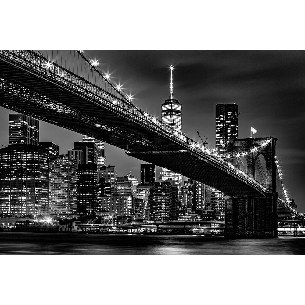 York Skyline at Night Poster Print by Toby Seifinger-VARPDXTOS08X Image 1