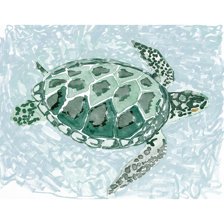 Green Turtle I by Stellar Design Studio-VARPDXTV115A Image 1