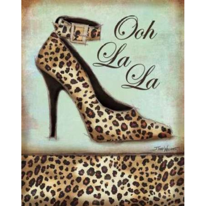 Leopard Shoe Poster Print by Todd Williams-VARPDXTWM023 Image 1