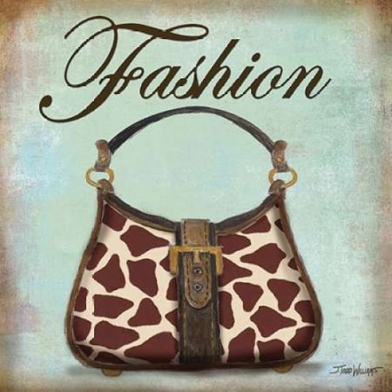 Giraffe Purse Poster Print by Todd Williams-VARPDXTWM030 Image 2