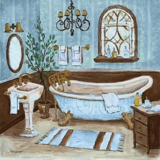 Tranquil Bath II Poster Print by Todd Williams-VARPDXTWM084 Image 1