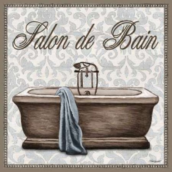 Salon de Bain Square Poster Print by Todd Williams-VARPDXTWM098 Image 2