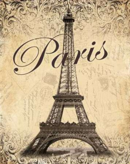 Paris Poster Print by Todd Williams-VARPDXTWM102 Image 1