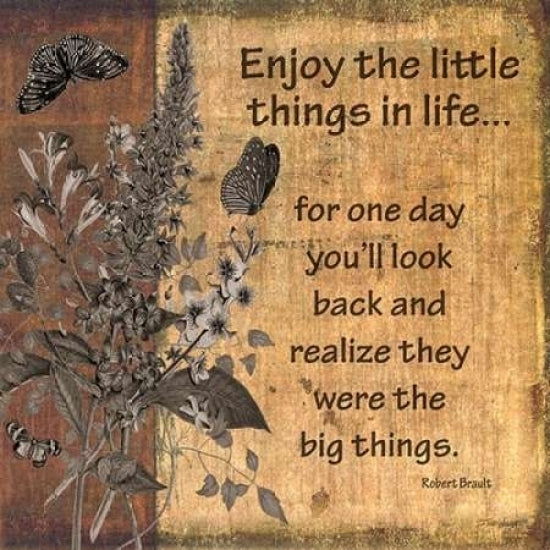 Enjoy Little Things Poster Print by Todd Williams-VARPDXTWM131 Image 2