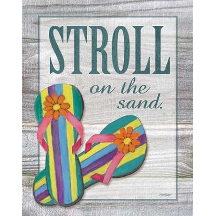 Stroll on the Sand Poster Print by Todd Williams-VARPDXTWM136 Image 2