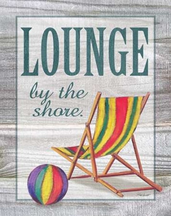 Lounge by the Shore Poster Print by Todd Williams-VARPDXTWM137 Image 1