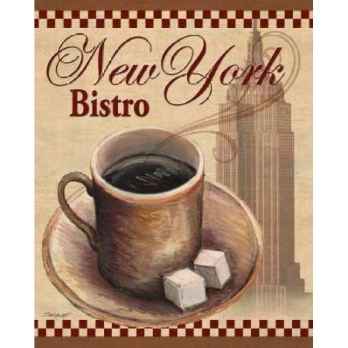 York Bistro Poster Print by Todd Williams-VARPDXTWM159 Image 1