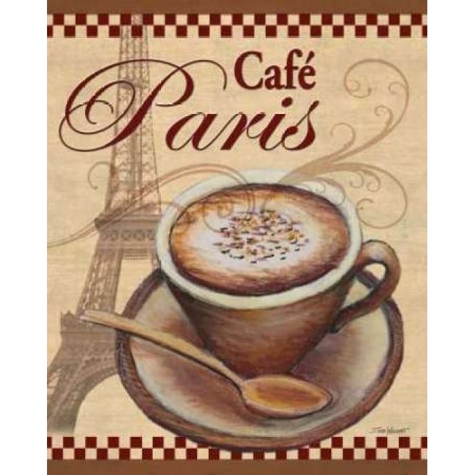 Paris Cafe Poster Print by Todd Williams-VARPDXTWM160 Image 1